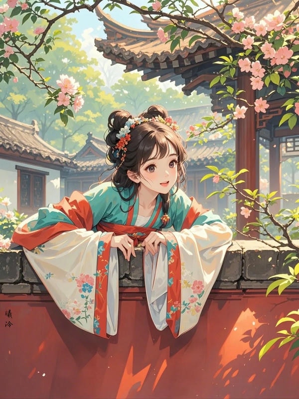 ảnh anime nữ cổ trang 7