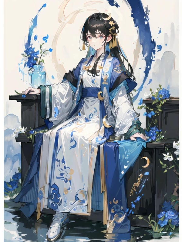 ảnh anime nữ cổ trang 8