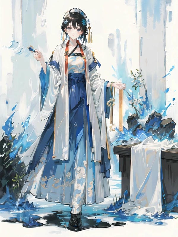 ảnh anime nữ cổ trang 9