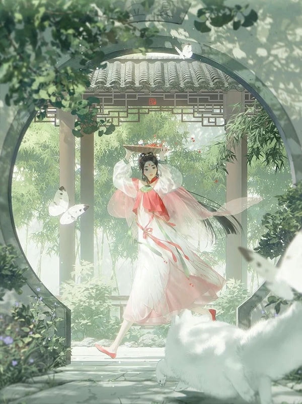 ảnh anime nữ cổ trang trung quốc