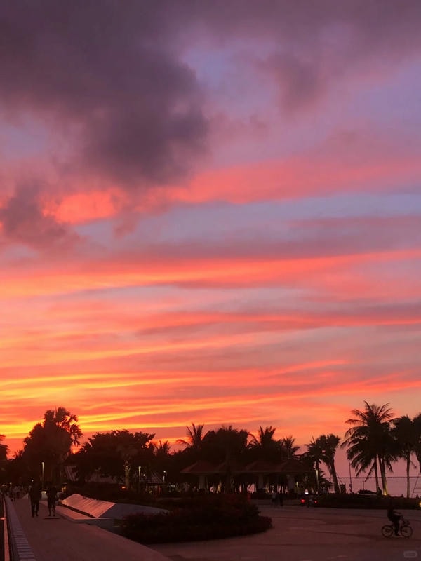 ảnh chụp bầu trời hoàng hôn