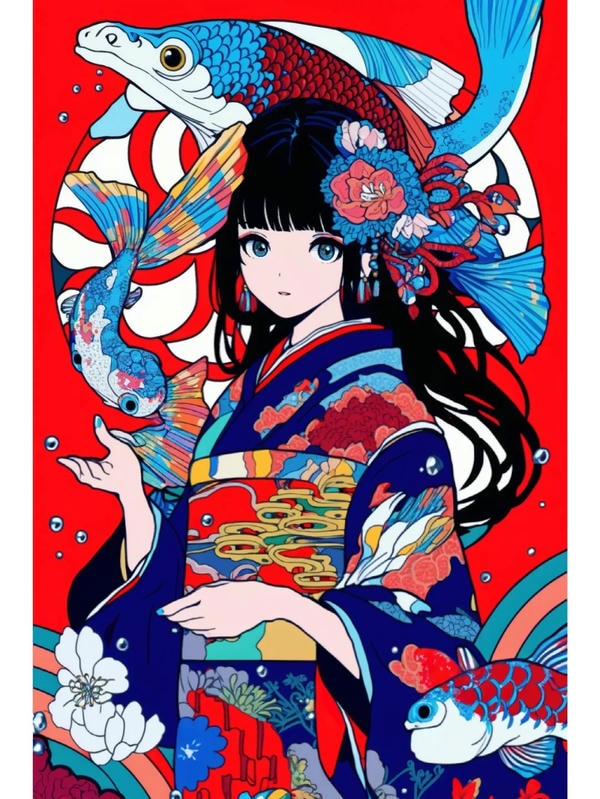 ảnh cổ trang nữ anime