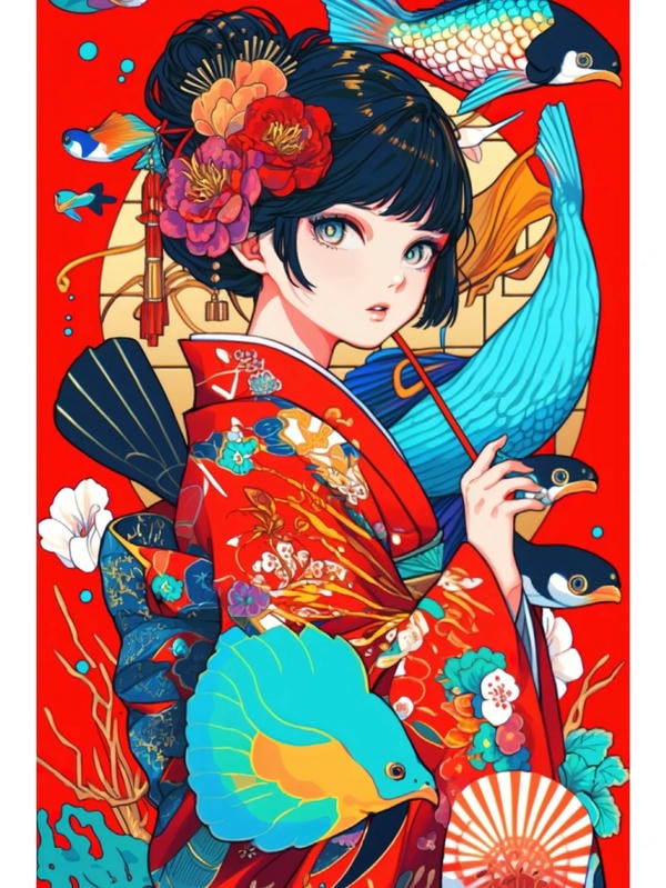 ảnh cổ trang nữ đẹp anime