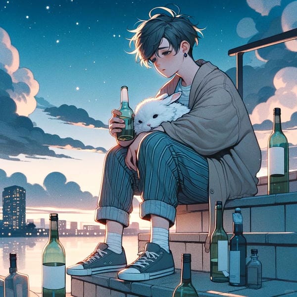 ảnh con trai buồn 20