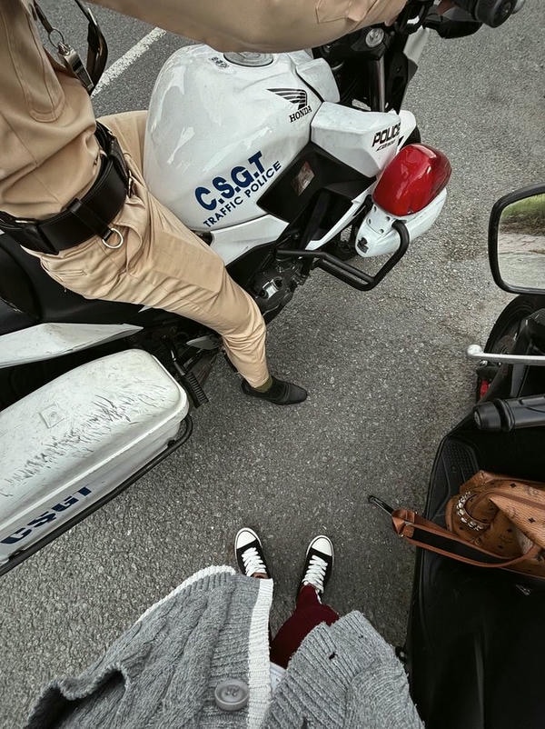 ảnh công an bắt xe 15