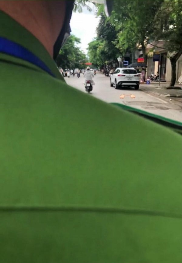 ảnh công an bắt xe máy