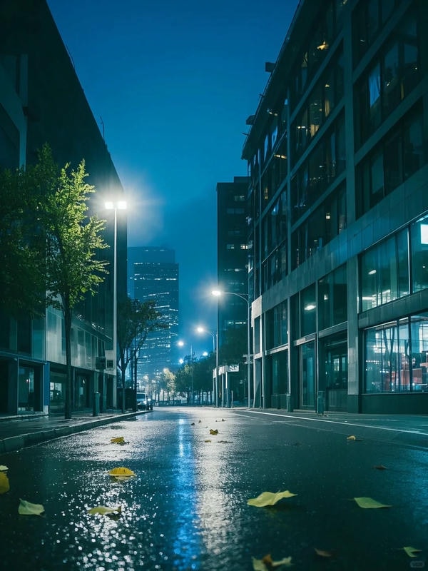 ảnh đường phố về đêm 4