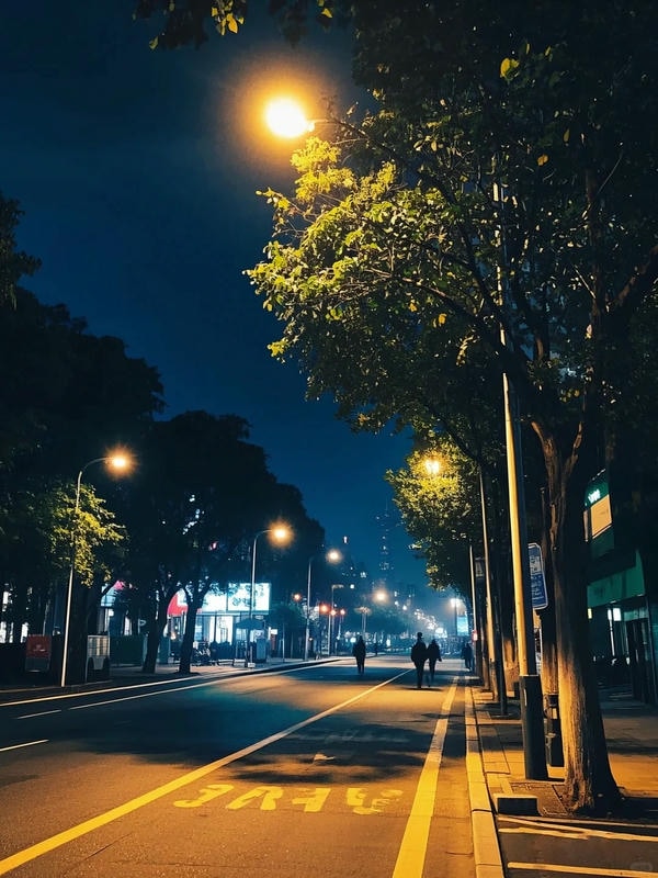 ảnh đường phố về đêm 5