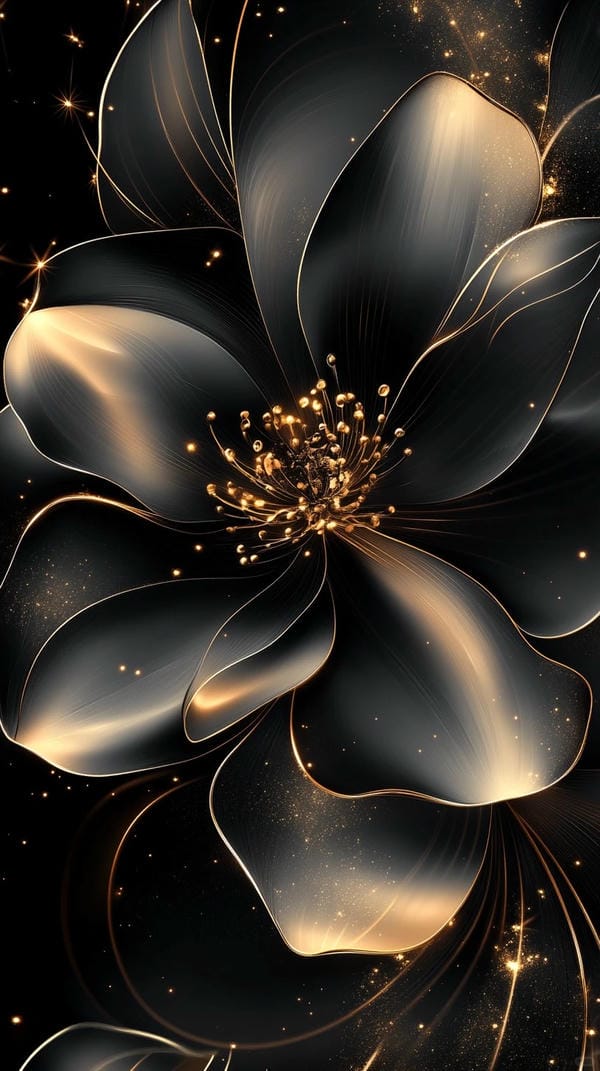 ảnh hoa sen nền đen 10