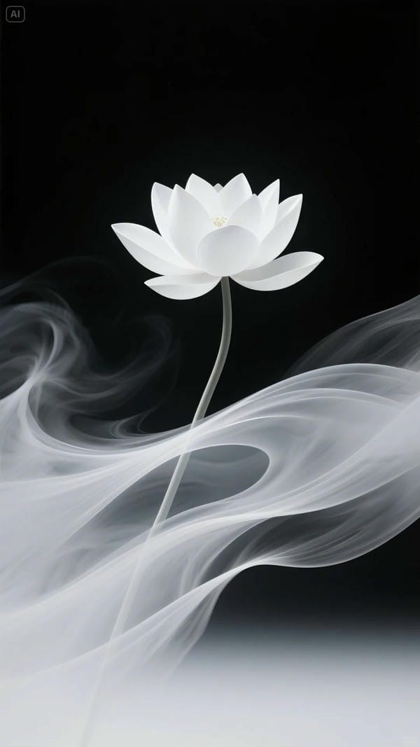 ảnh hoa sen nền đen 7