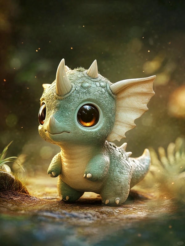 ảnh khủng long cute 15