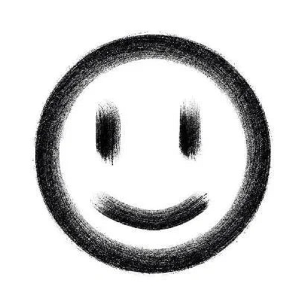 ảnh mặt cười đen trắng