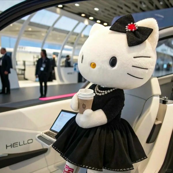 ảnh mèo hello kitty