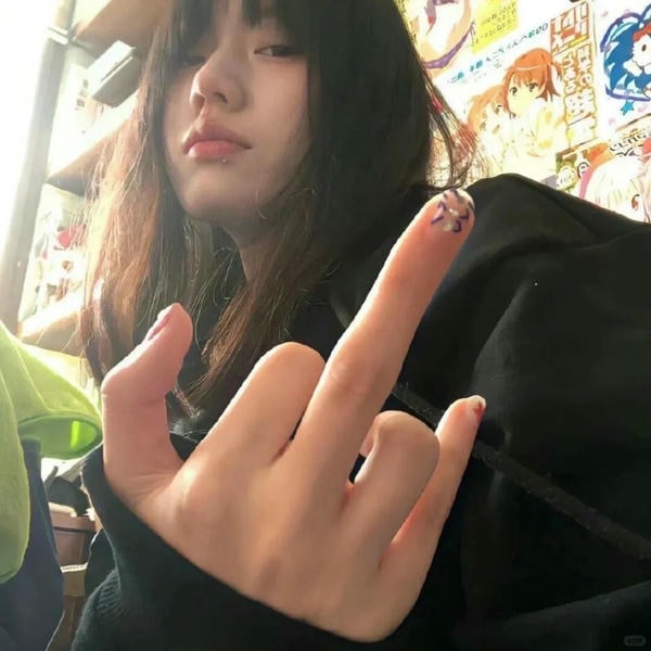 ảnh ngón giữa 11