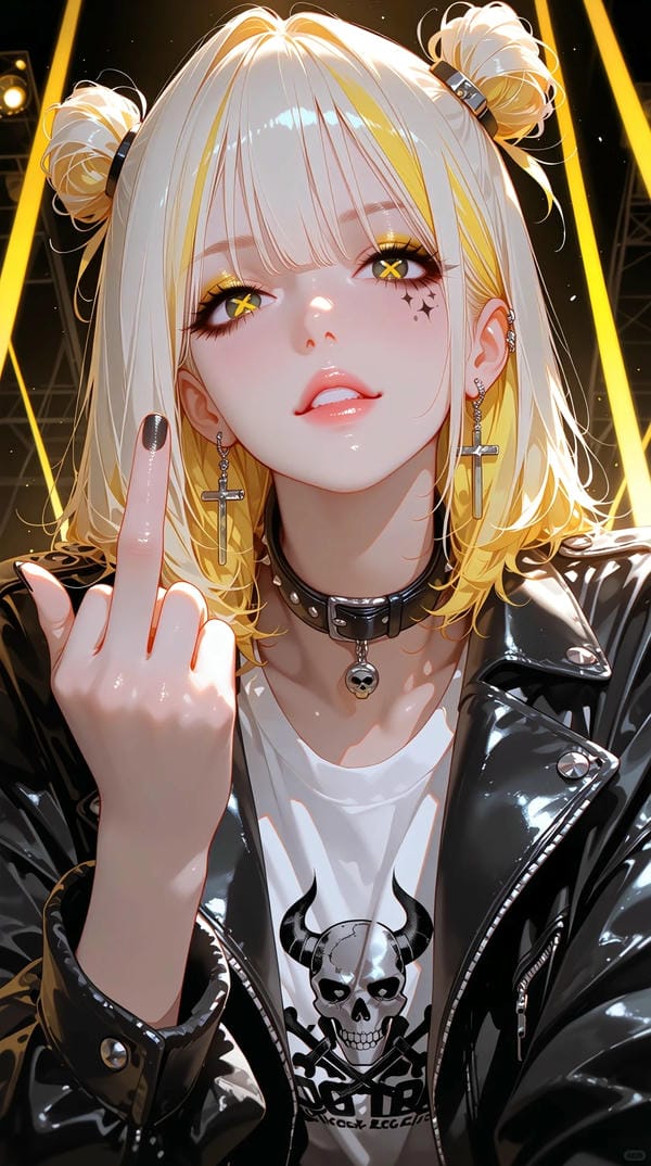 ảnh ngón giữa 14