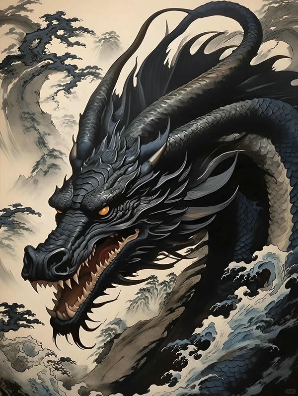 ảnh rồng đen 27