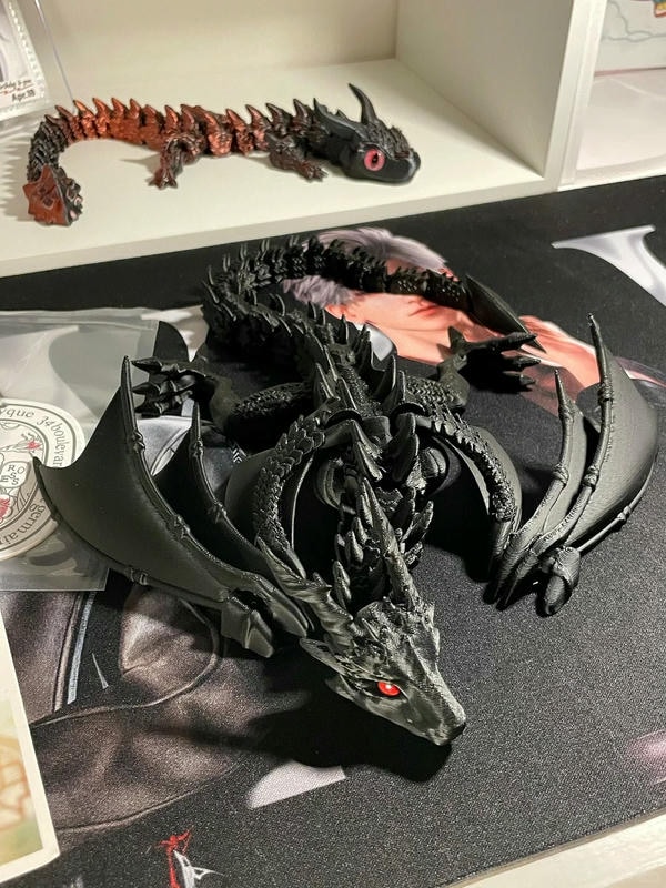 ảnh rồng đen 3d