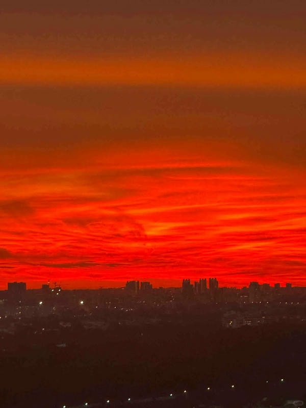 bầu trời ảnh hoàng hôn 12