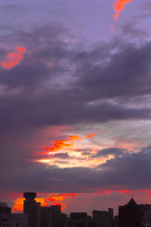 bầu trời ảnh hoàng hôn 30