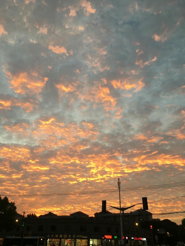 bầu trời ảnh hoàng hôn 9