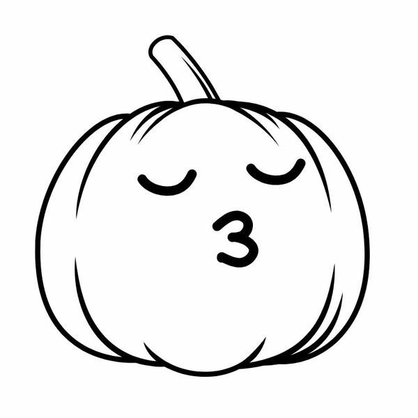 bí ngô halloween tô màu