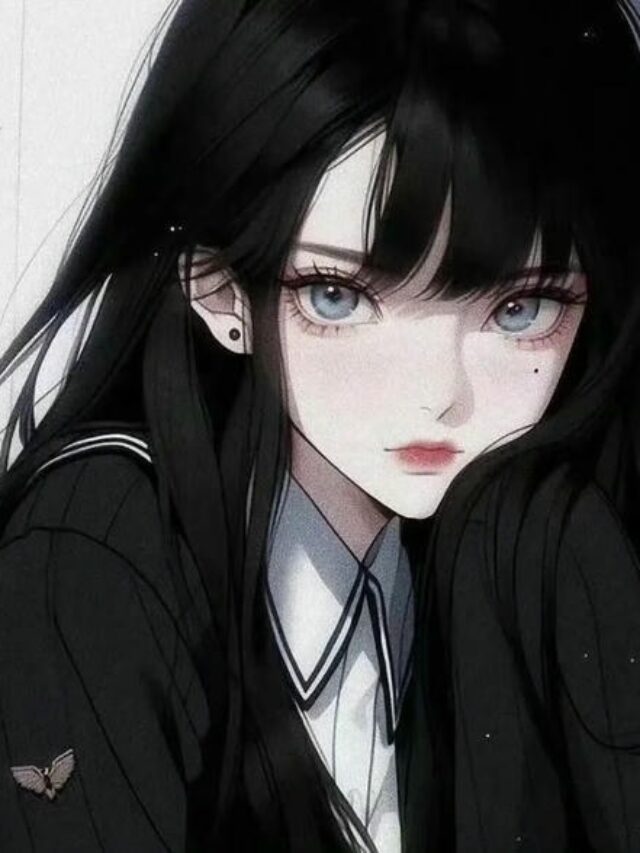 ảnh anime girl lạnh lùng vô cảm 19