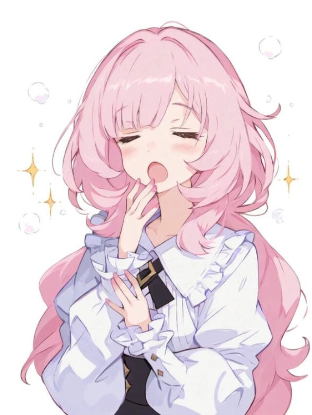 ảnh anime nữ tóc hồng 26