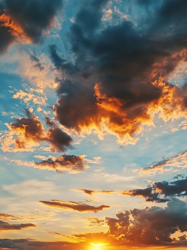 bầu trời ảnh hoàng hôn 20