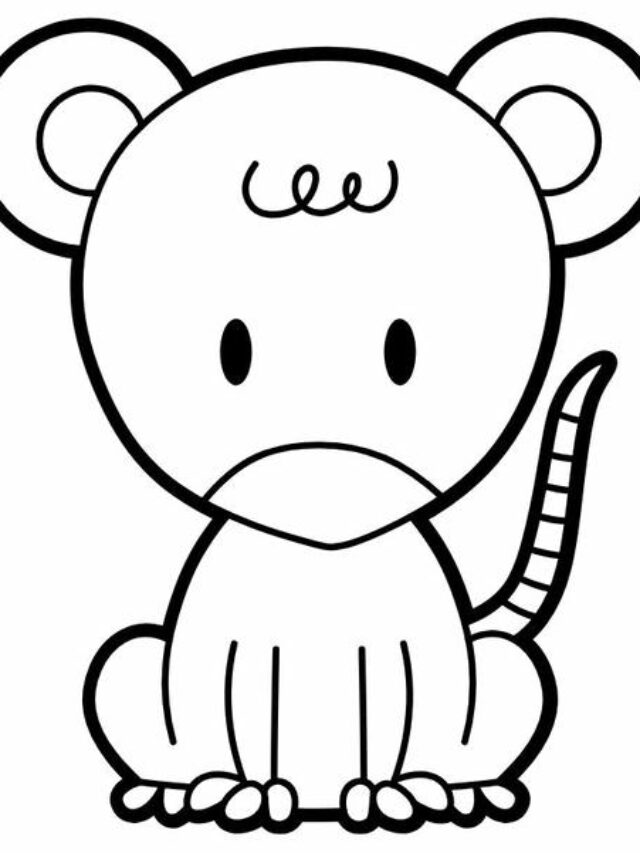 tô màu con chuột 30