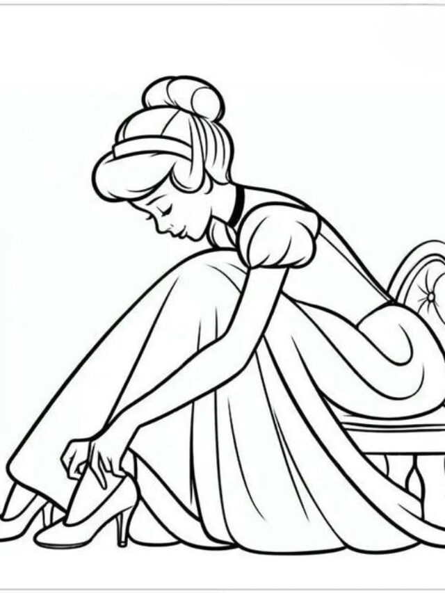tô màu công chúa disney 9