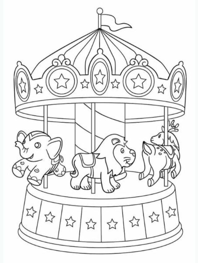 tô màu đu quay 16