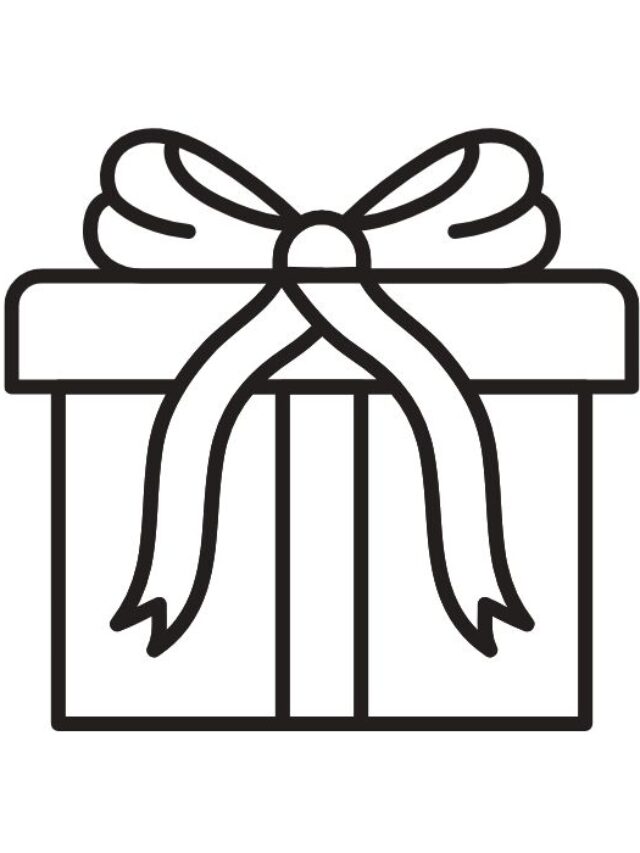 tô màu hộp quà 18