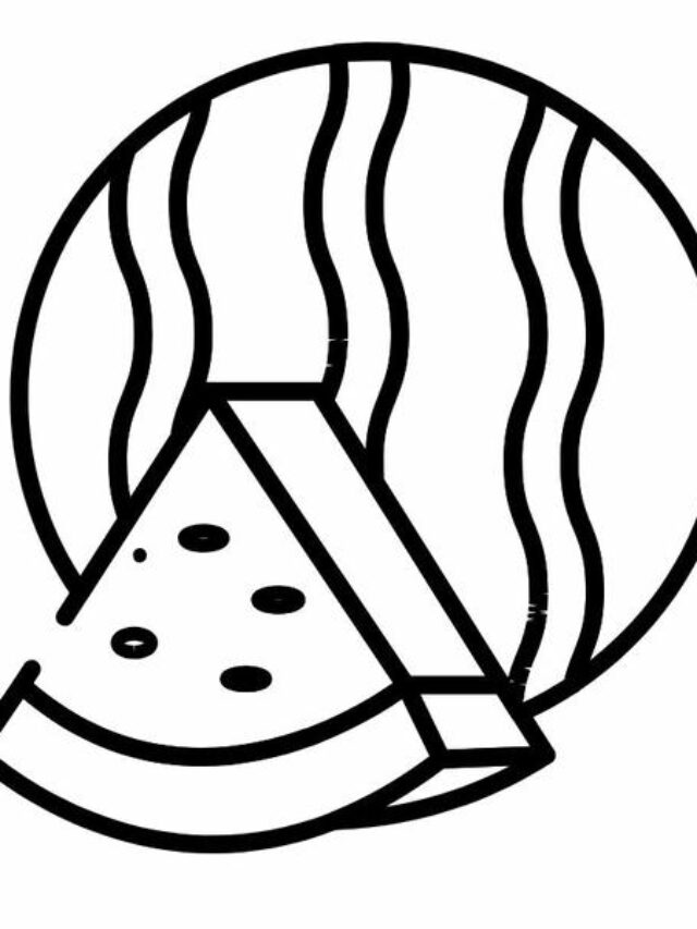 tô màu quả dưa hấu 14