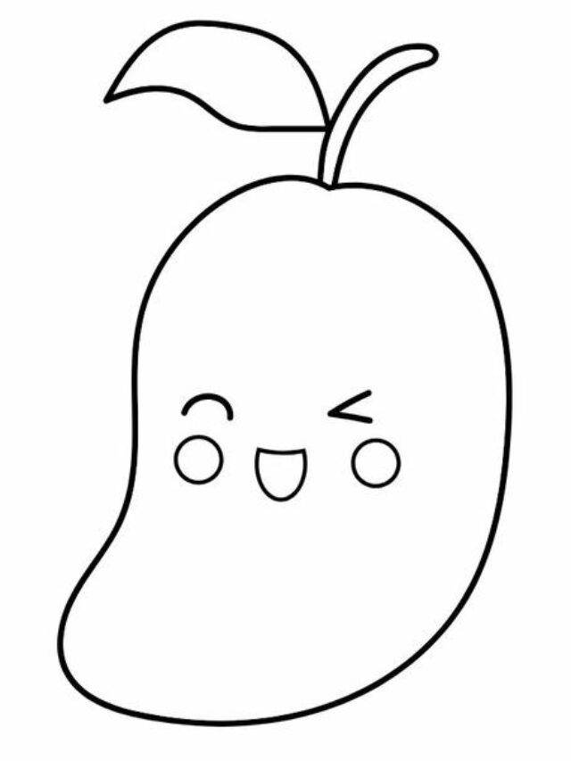 tô màu quả xoài 19