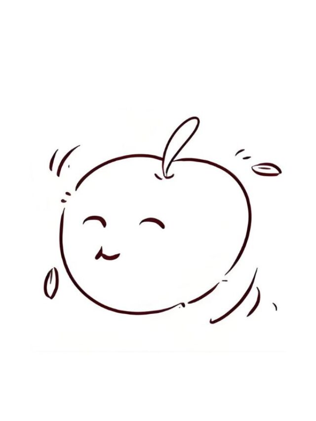 tranh tô màu quả cam 26