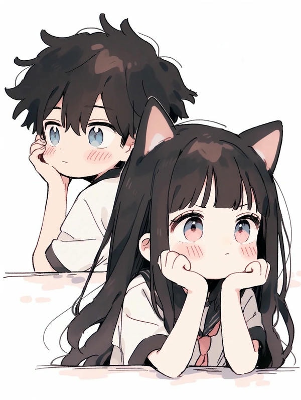 hình ảnh anime cặp đôi cute 13