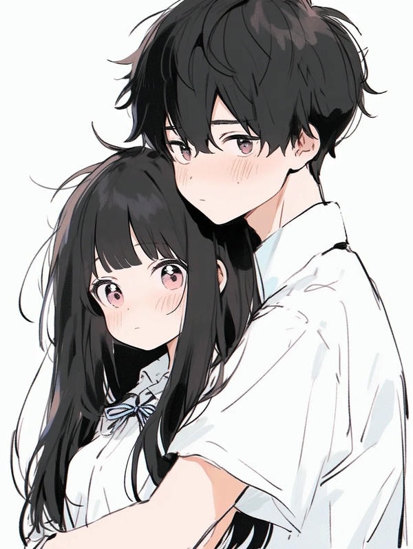 hình ảnh anime cặp đôi cute 15