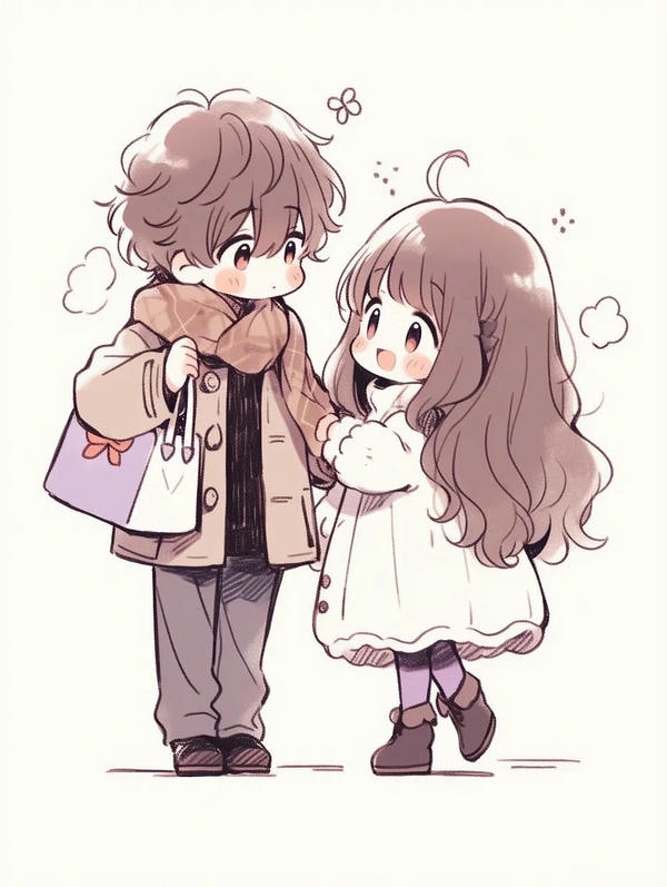 hình ảnh anime cặp đôi cute 23