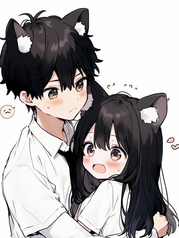 hình ảnh anime cặp đôi cute 3