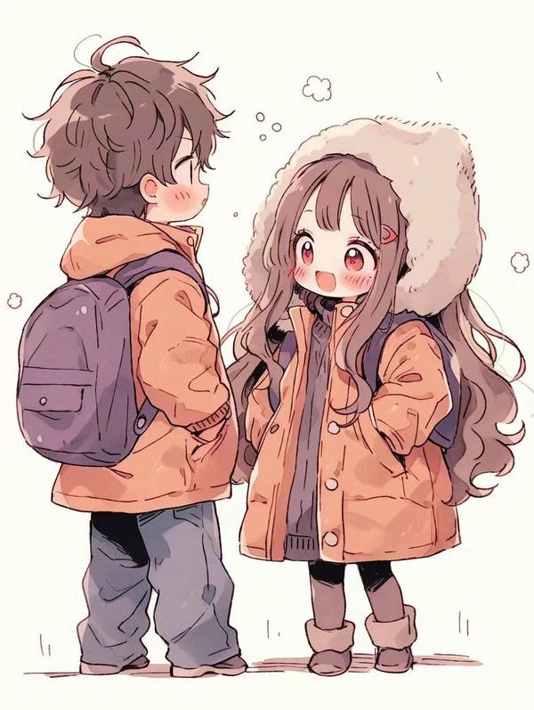 hình ảnh anime cặp đôi cute 31