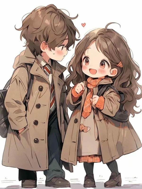 hình ảnh anime cặp đôi cute 32