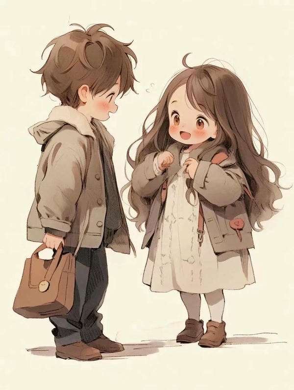 hình ảnh anime cặp đôi cute 33