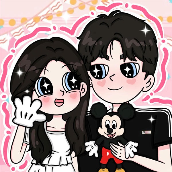 hình ảnh anime cặp đôi cute 37