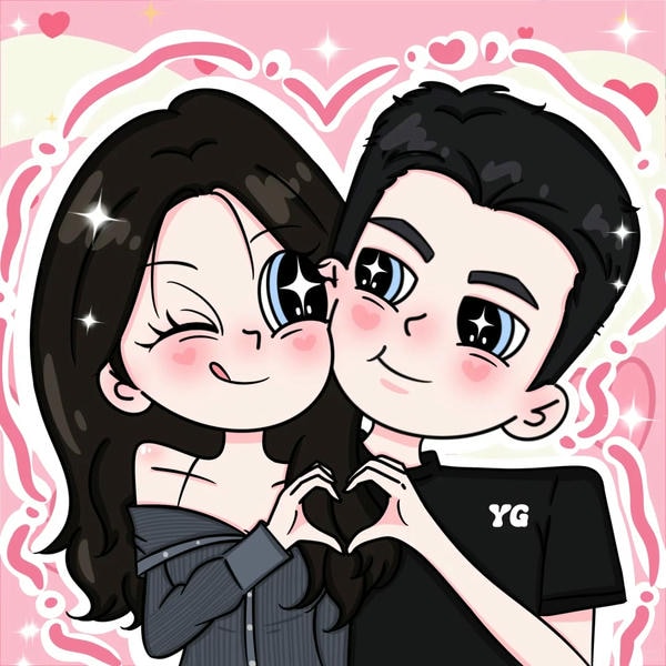 hình ảnh anime cặp đôi cute 39