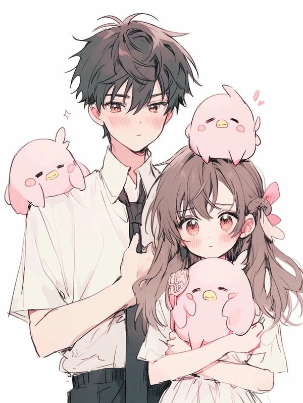 hình ảnh anime cặp đôi cute 4