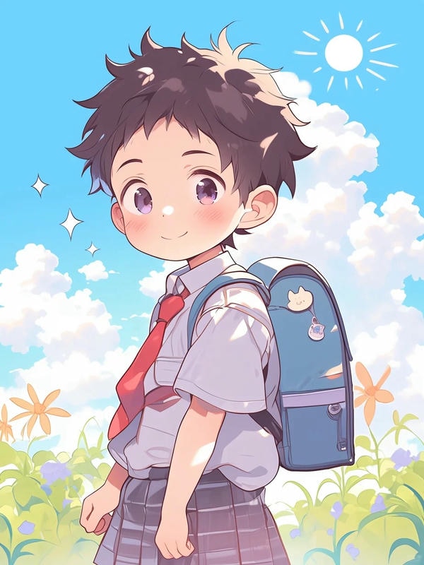 hình ảnh anime cute nam 23