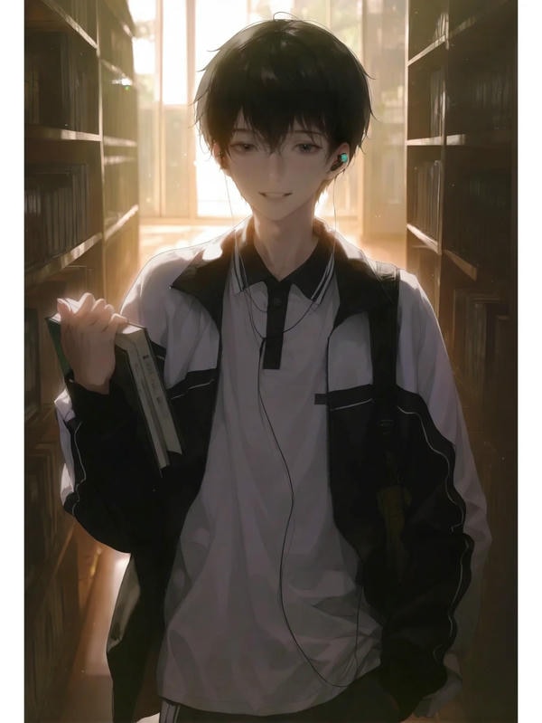 hình ảnh anime học sinh nam 15