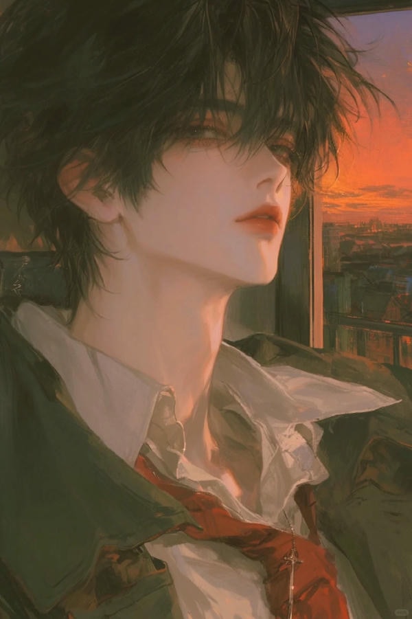 hình ảnh anime học sinh nam 19