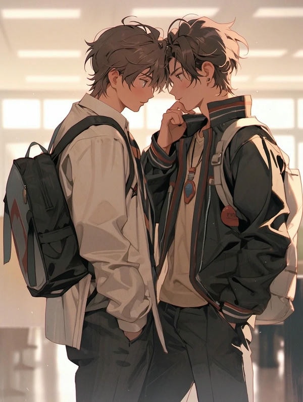 hình ảnh anime học sinh nam 23