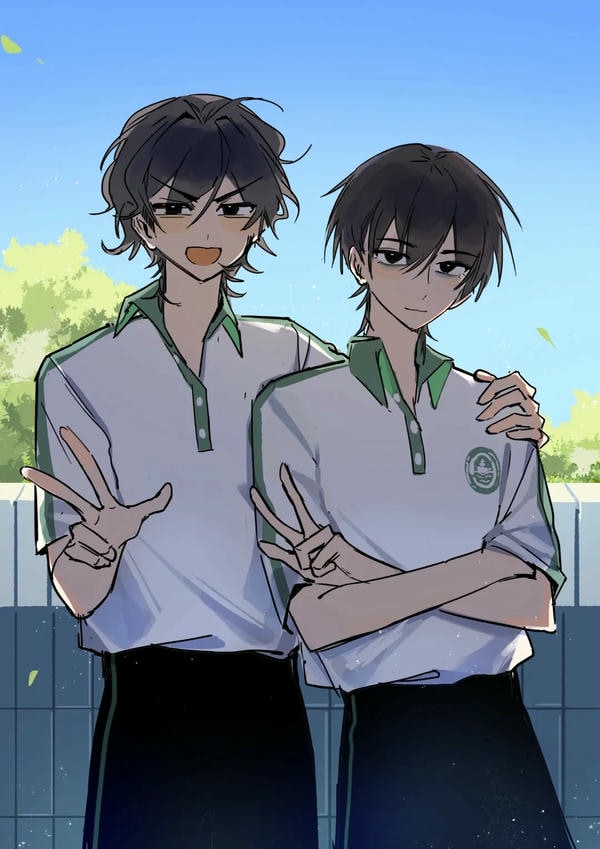 hình ảnh anime học sinh nam 31